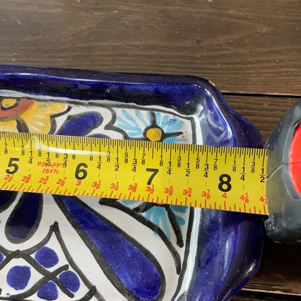 Talavera pottery tray small